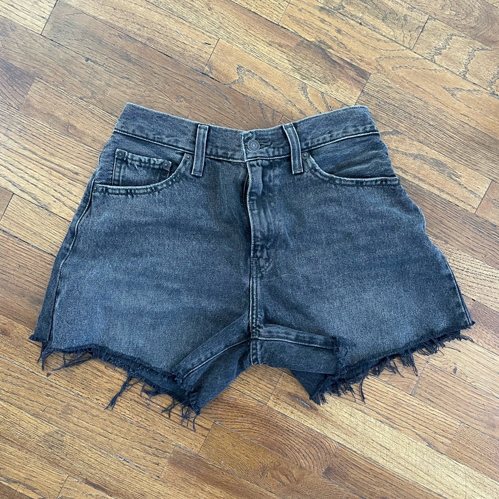 Levi's Dark Gray Jean Shorts